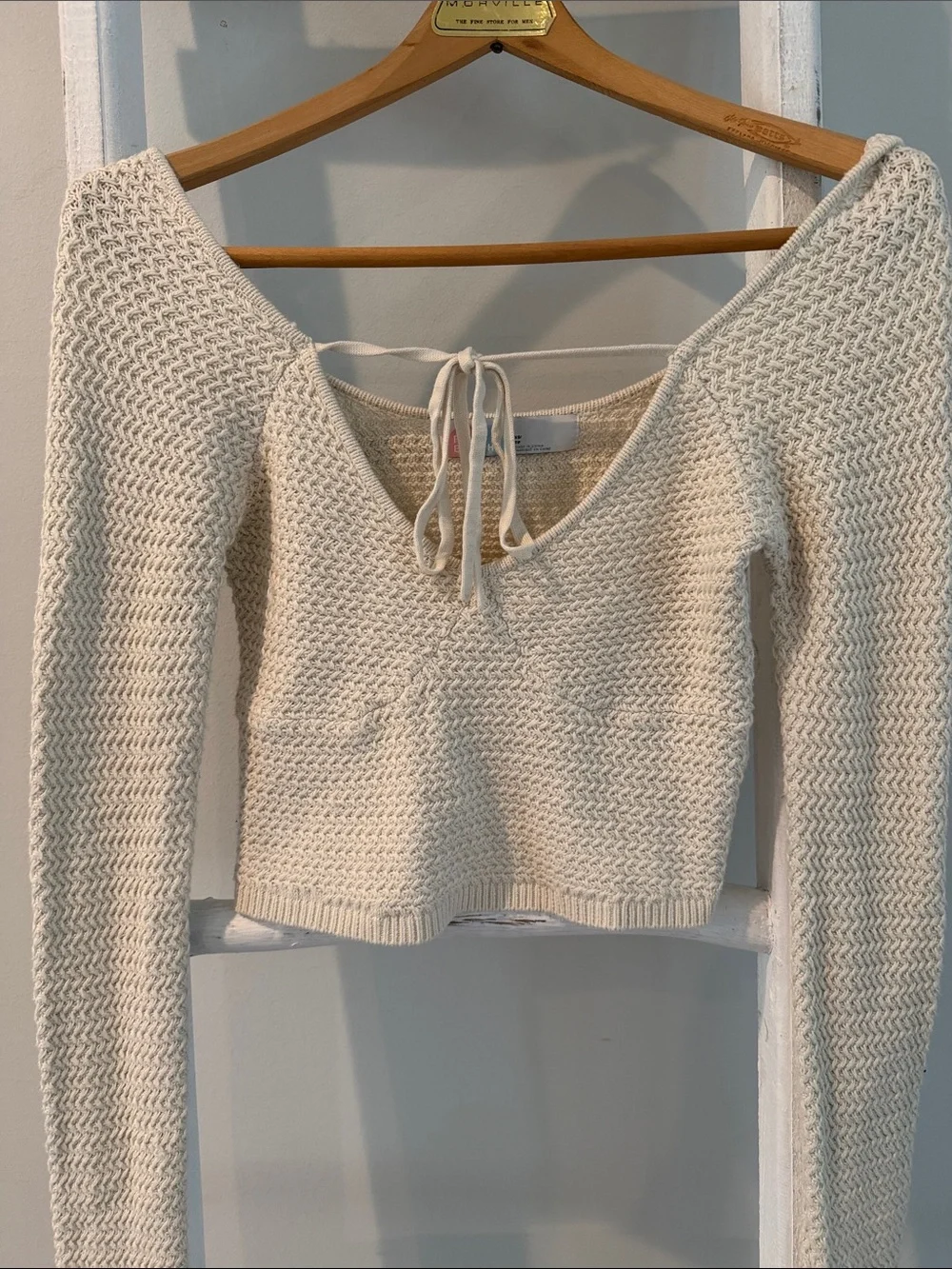 Free People cropped knit